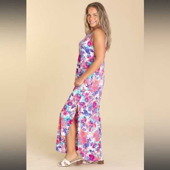 Floral Maxi Dress - Picture 2 of 5